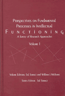 Perspectives on Fundamental Processes in Intellectual Functioning, Volume 1: A Survey of Research Approaches