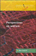 Perspectives on Welfare: Ideas, Ideologies and Policy Debates