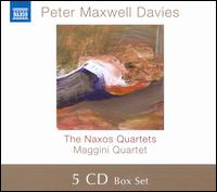 Peter Maxwell Davis: Naxos Quartets - David Angel (violin); Laurence Jackson (violin); Lorraine McAslan (violin); Maggini Quartet; Martin Outram (viola);...