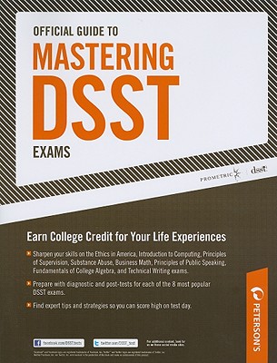 Peterson's Official Guide to Mastering DSST Exams - Peterson's (Creator)