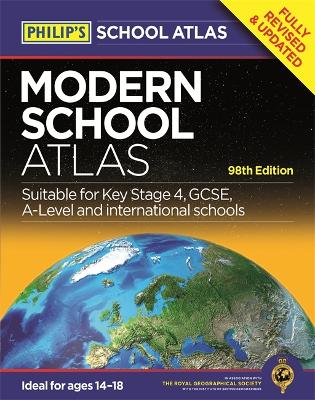 Philip's Modern School Atlas: 98th Edition - Philip's Maps