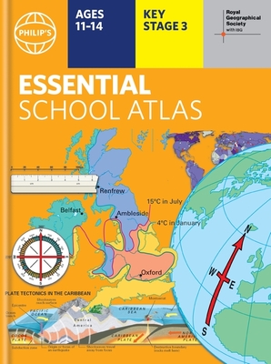 Philip's RGS Essential School Atlas: Hardback edition - Philip's Maps