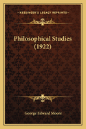 Philosophical Studies (1922)