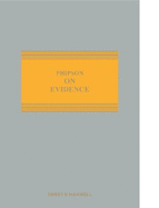 Phipson on Evidence