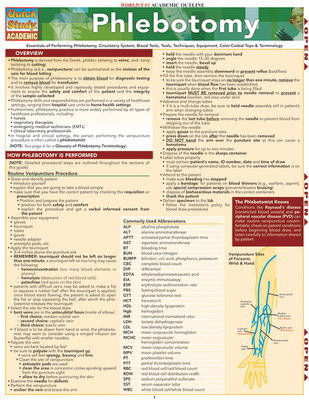 Phlebotomy - BarCharts Inc