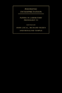 Phonetic Interpretation: Papers in Laboratory Phonology VI