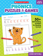 Phonics Puzzles & Games for Prek-K