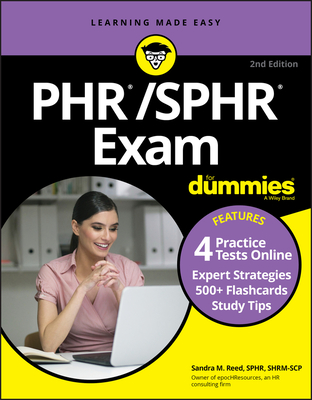 Phr/Sphr Exam for Dummies with Online Practice - Reed, Sandra M
