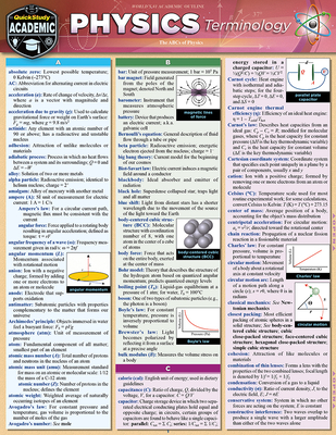 Physics Terminology - Jackson, Mark, PhD