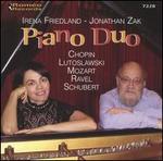 Piano Duo: Irena Friedland and Jonathan Zak