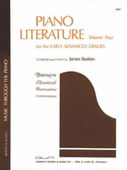 Piano Literature for the Early Advanced Grades: Volume 4
