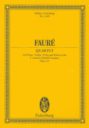 Piano Quartet No. 1, Op. 15