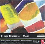 Piano Quintets by Rubinstein & Rimsky-Korsakov