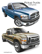 Pickup Trucks Coloring Book