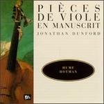 Pieces de Viole in Manuscript - 