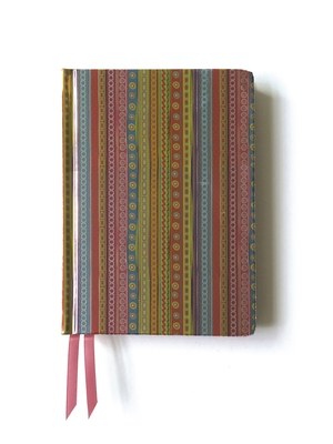 Pink & Green Stripes. (Contemporary Foiled Journal) - Flame Tree