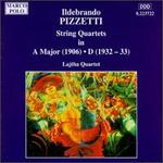 Pizzetti: String Quartets