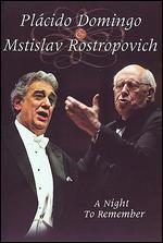 Placido Domingo with Mstislav Rostropovich: Gala Performance
