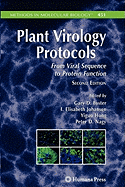 Plant Virology Protocols: From Viral Sequence to Protein Function