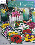 Plastic Canvas Flower Coasters
