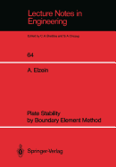 Plate Stability by Boundary Element Method