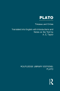 Plato: Timaeus and Critias (Rle: Plato)