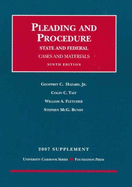 Pleading and Procedure: State and Federal