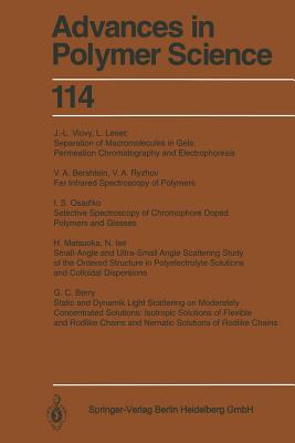 Polymer Analysis and Characterization - Bershtein, V a (Contributions by), and Berry, G C (Contributions by), and Ise, N (Contributions by)
