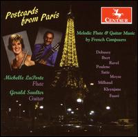 Postcards from Paris - Gerald Saulter (guitar); Michelle LaPorte (flute)