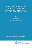 Potential Theory and Degenerate Partial Differential Operators