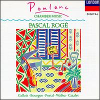 Poulenc: Chamber Music - Amaury Wallez (bassoon); Andr� Cazalet (horn); Maurice Bourgue (oboe); Michel Portal (clarinet); Pascal Rog� (piano);...