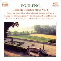 Poulenc: Complete Chamber Music, Vol. 1 - Alexandre Tharaud (piano); Herv� Joulain (horn); Laurent Lef�vre (bassoon); Olivier Doise (oboe);...