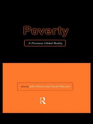 Poverty: A Persistent Global Reality - Dixon, Professor John (Editor), and Dixon, John (Editor), and Macarov, David (Editor)