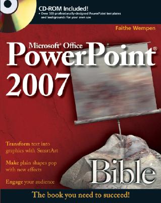 PowerPoint 2007 Bible - Wempen, Faithe