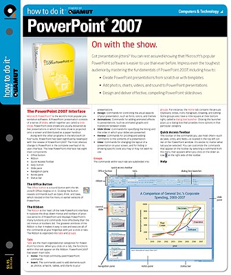 Powerpoint 2007: How to Do it - Quamut