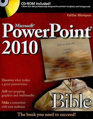 PowerPoint 2010 Bible - Wempen, Faithe