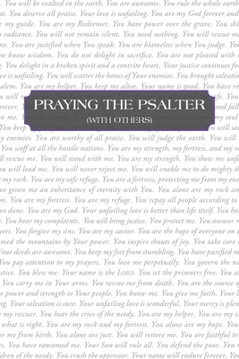 Praying the Psalter (With Others) - Rapp, David