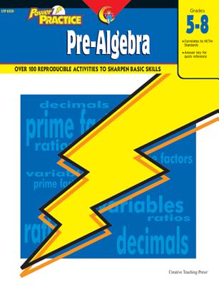 Pre-Algebra Power Practice Series - Osterman, Wendy
