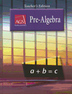 Pre-Algebra Teacher's Edition