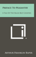 Preface to Peasantry: A Tale of Two Black Belt Counties