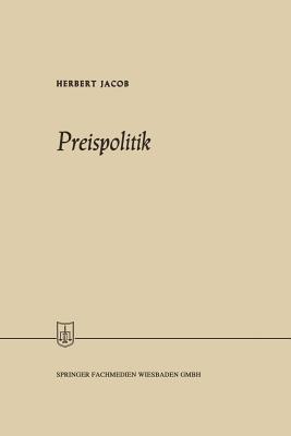 Preispolitik - Jacob, Herbert