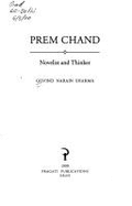 Prem Chand, Novelist and Thinker
