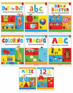 Preschool Complete Learning Activity Pack for Kids (Box Set of 8 Books)