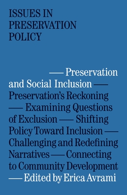 Preservation and Social Inclusion - Avrami, Erica (Editor)