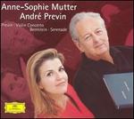 Previn: Violin Concerto; Bernstein: Serenade