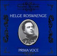 Prima Voce: Helge Roswaenge - Helge Rosvaenge (vocals); Margherita Perras (soprano); Berlin State Opera Orchestra & Chorus (choir, chorus)