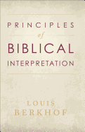 Principles of Biblical Interpretation