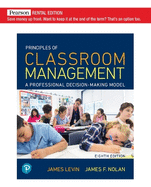 Principles of Classroom Management: A Professional Decision-Making Model