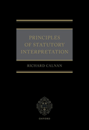 Principles of Statutory Interpretation