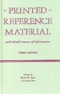 Printed Reference Material and Related Information Sources